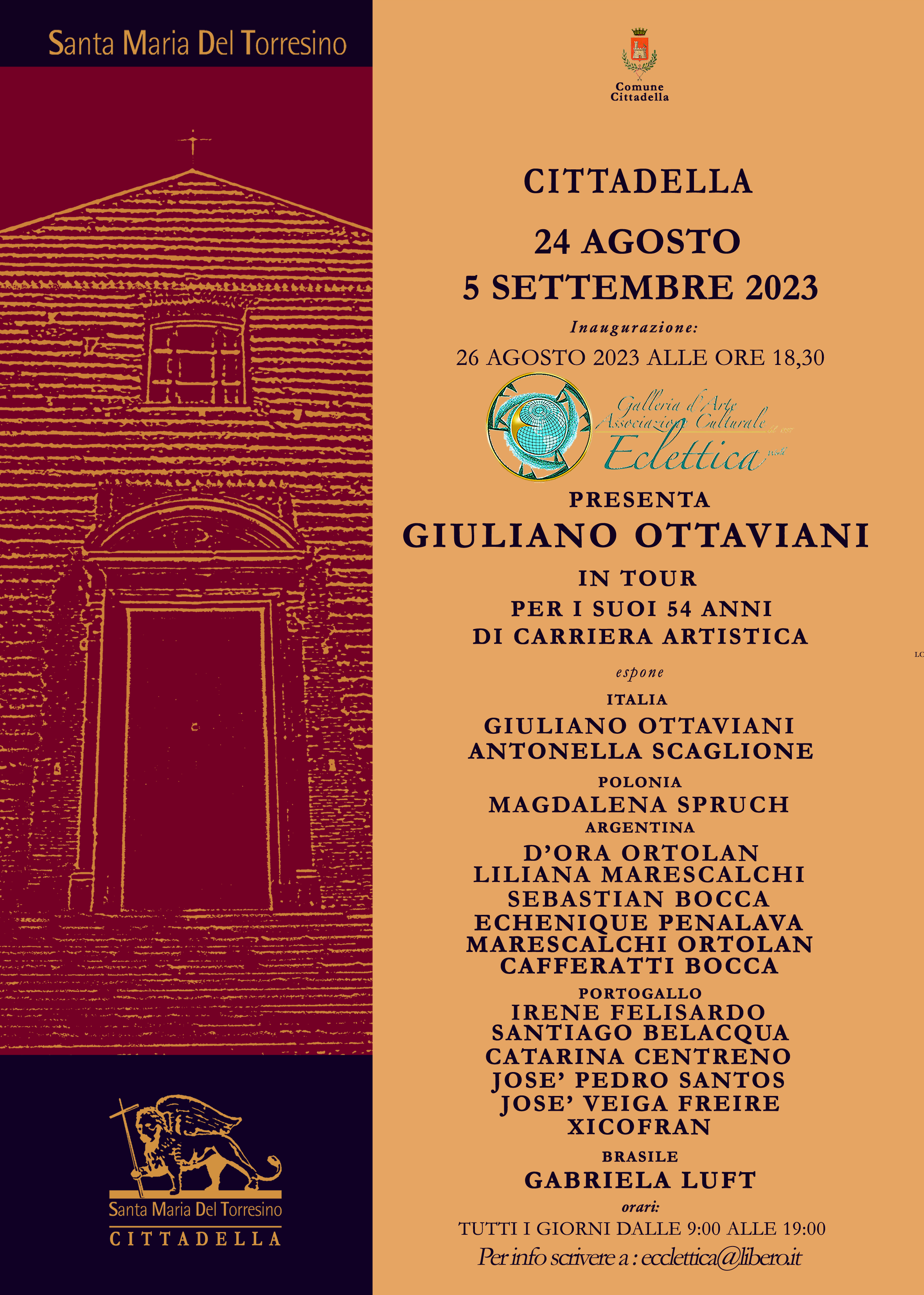 Mostra di Giuliano Ottaviani