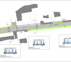 Planimetria e sezioni – progetto