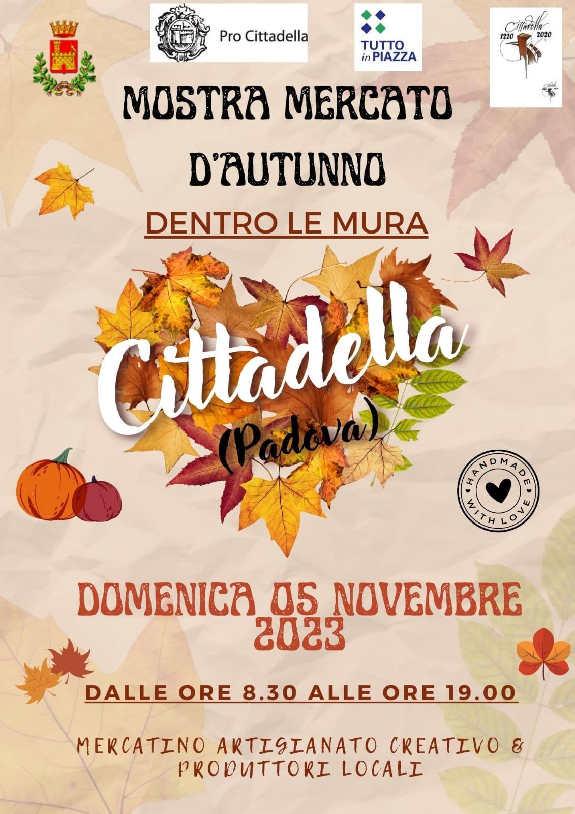 Manifesto mercato d'autunno